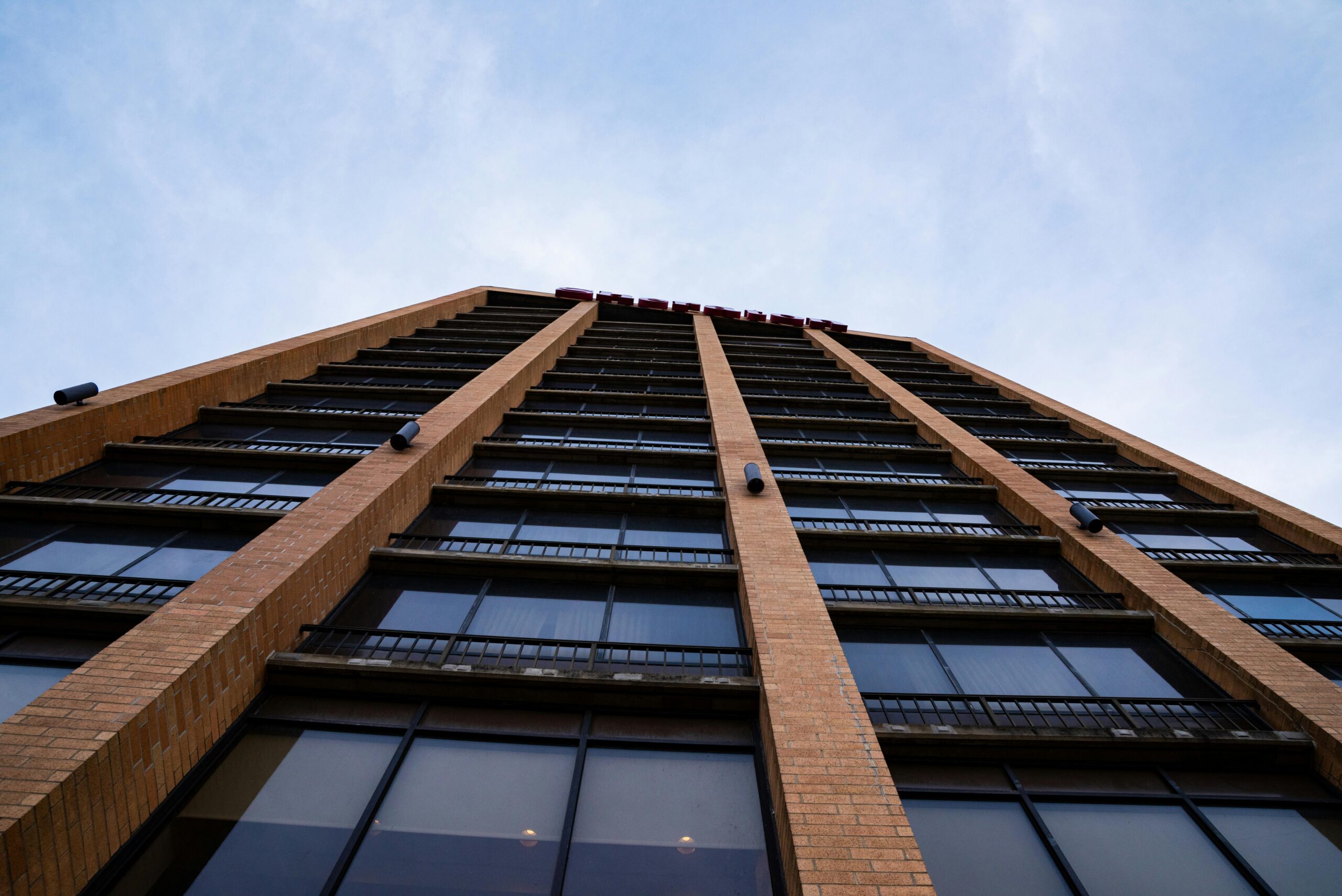 Skyscraper view from the ground